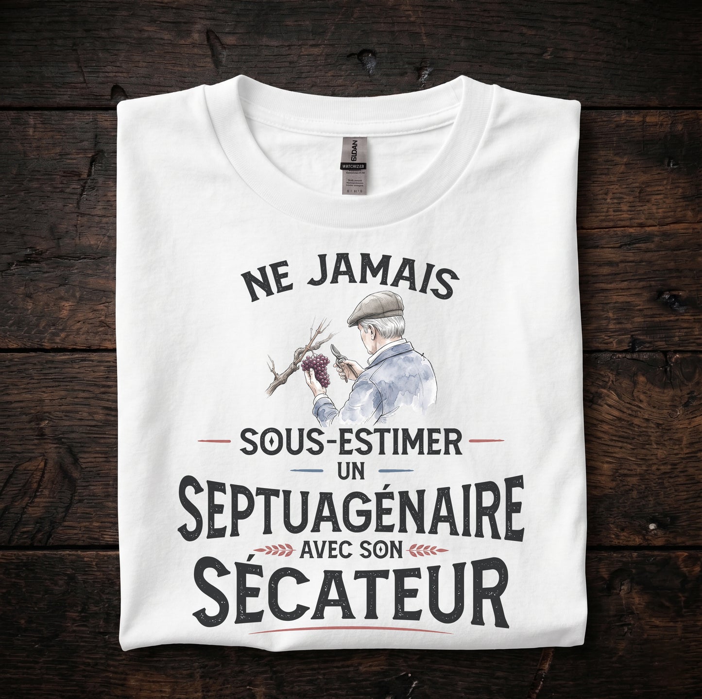 Ne jamais sous-estimer un septuagénaire avec son sécateur