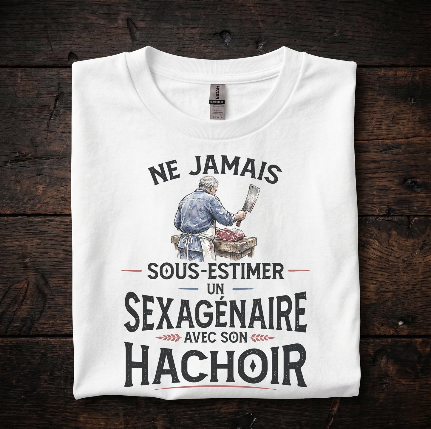 Ne jamais sous-estimer un sexagénaire avec son hachoir