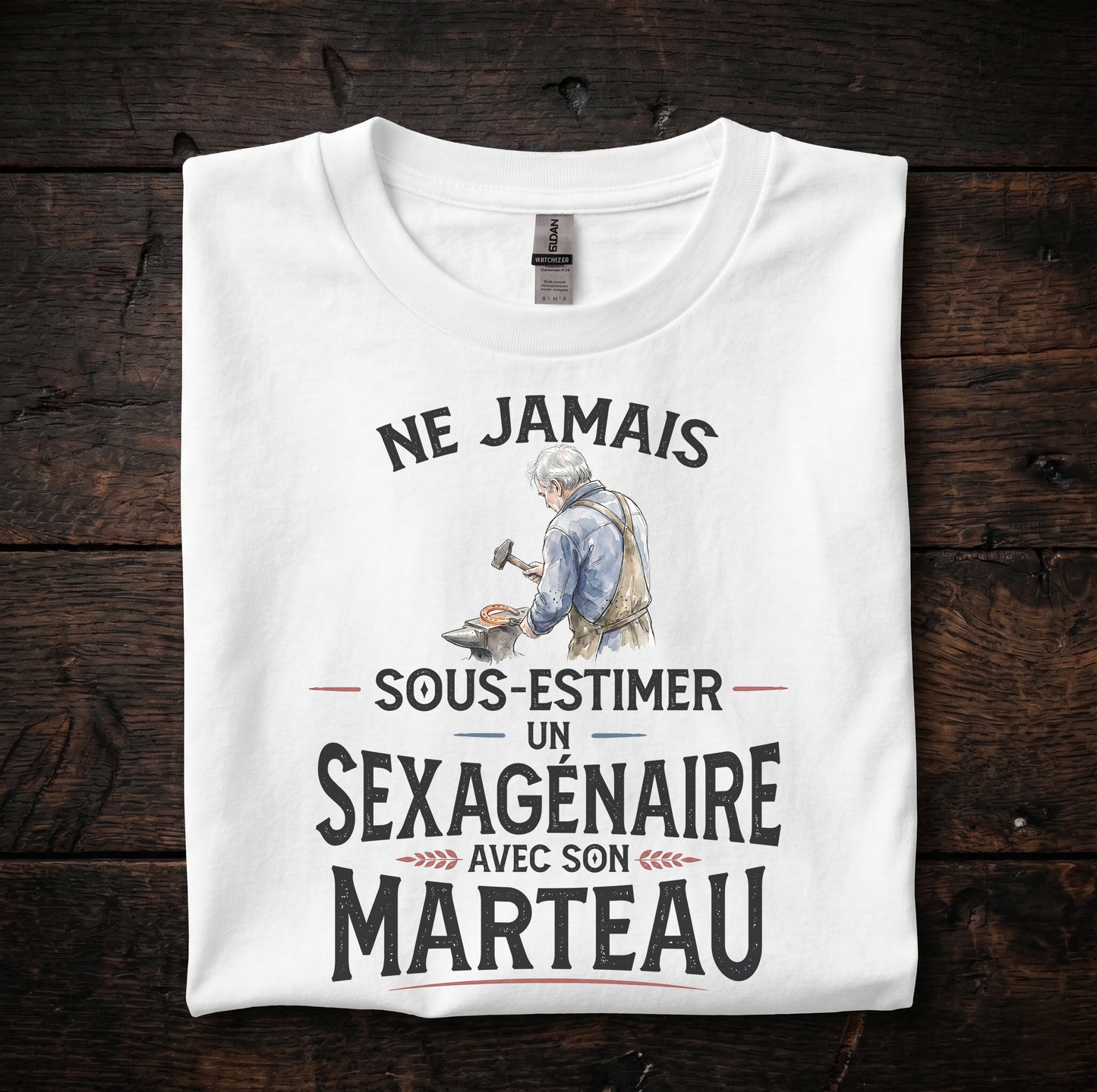 Ne jamais sous-estimer un sexagénaire avec son marteau