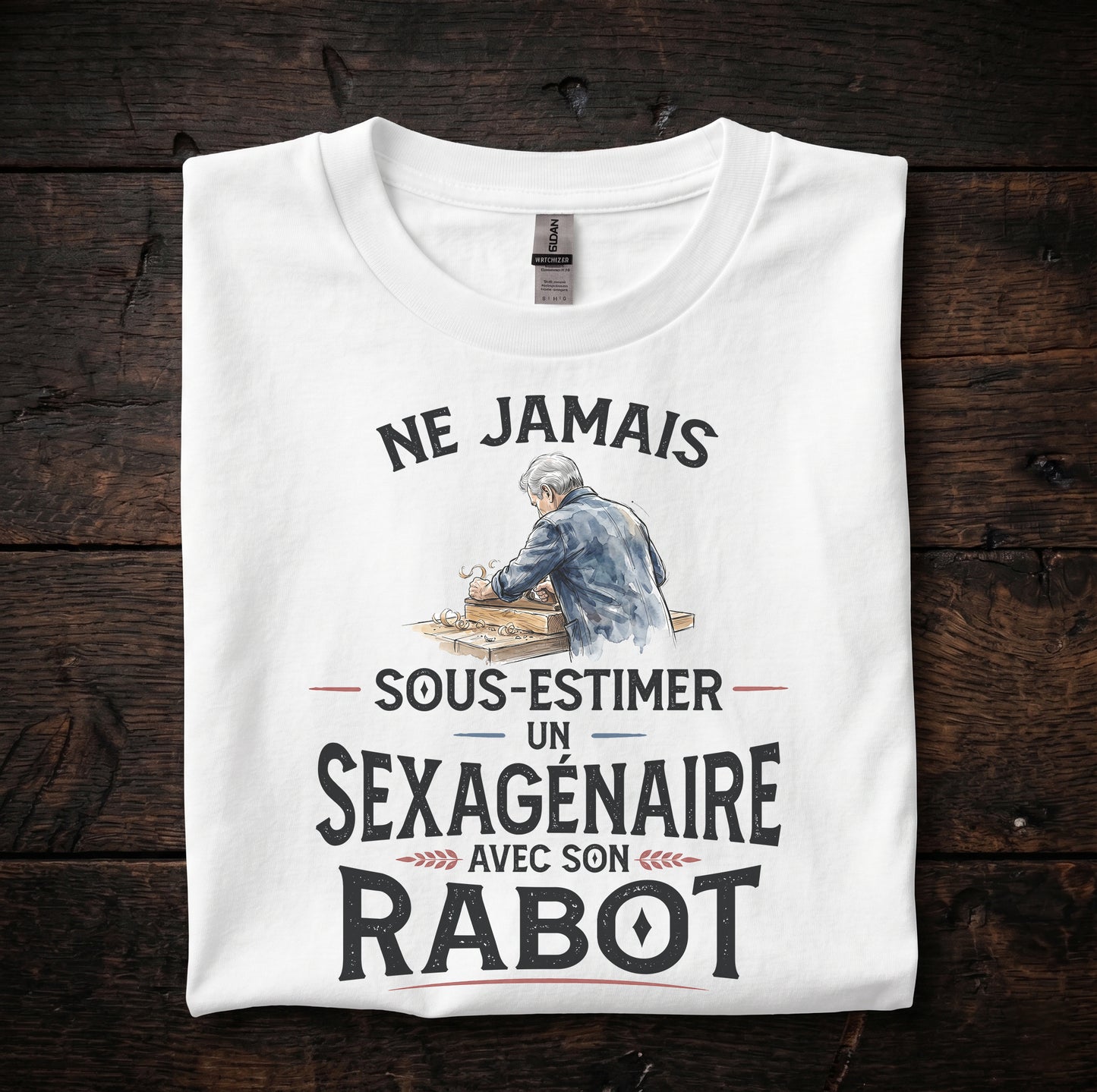 Ne jamais sous-estimer un sexagénaire avec son rabot