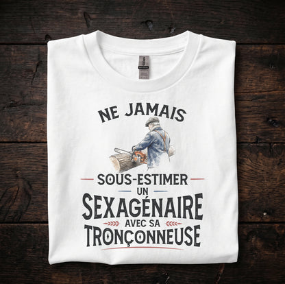 Ne jamais sous-estimer un sexagénaire avec sa tronçonneuse