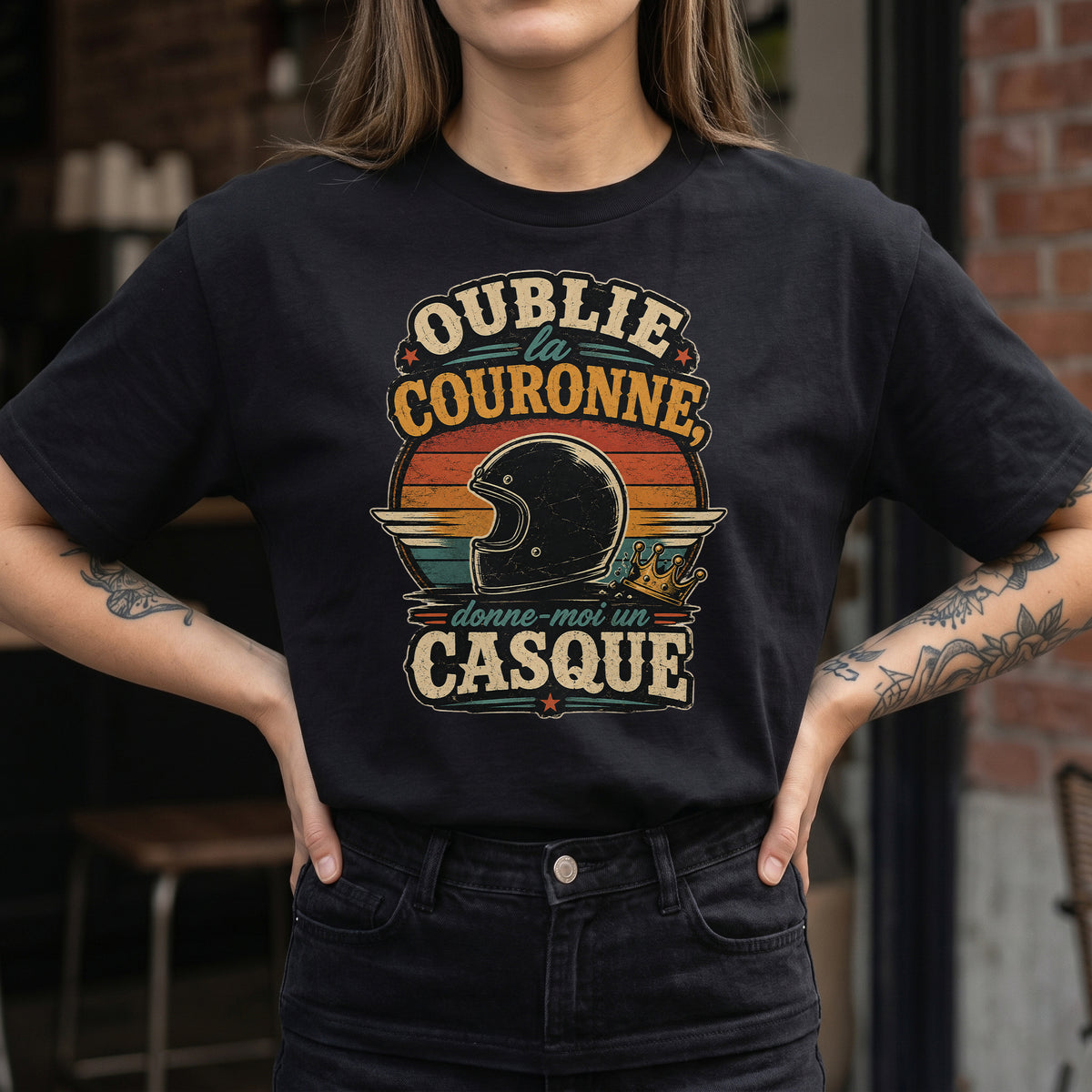 Oublie la couronne, donne-moi un casque