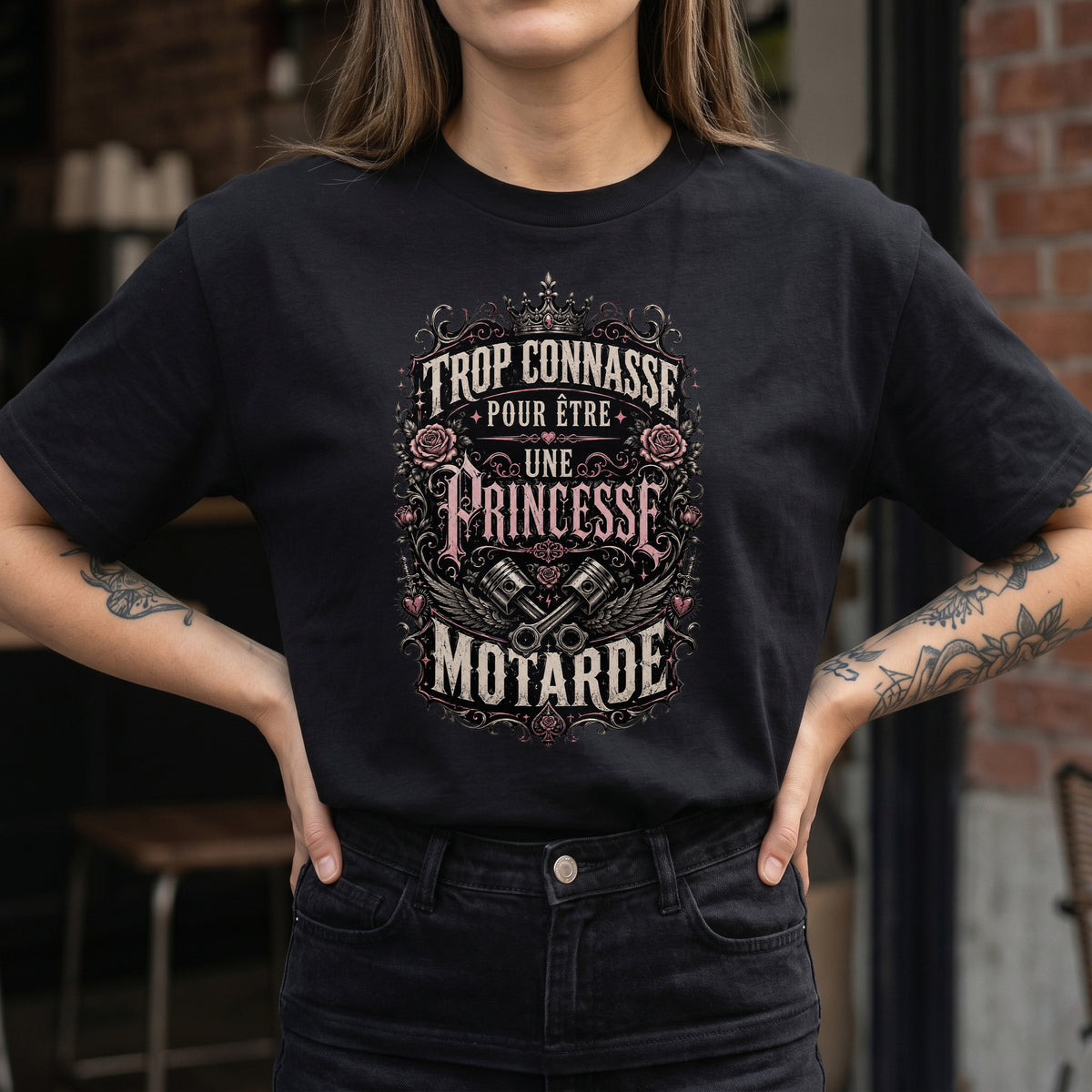 Trop connasse pour être une princesse. Motarde