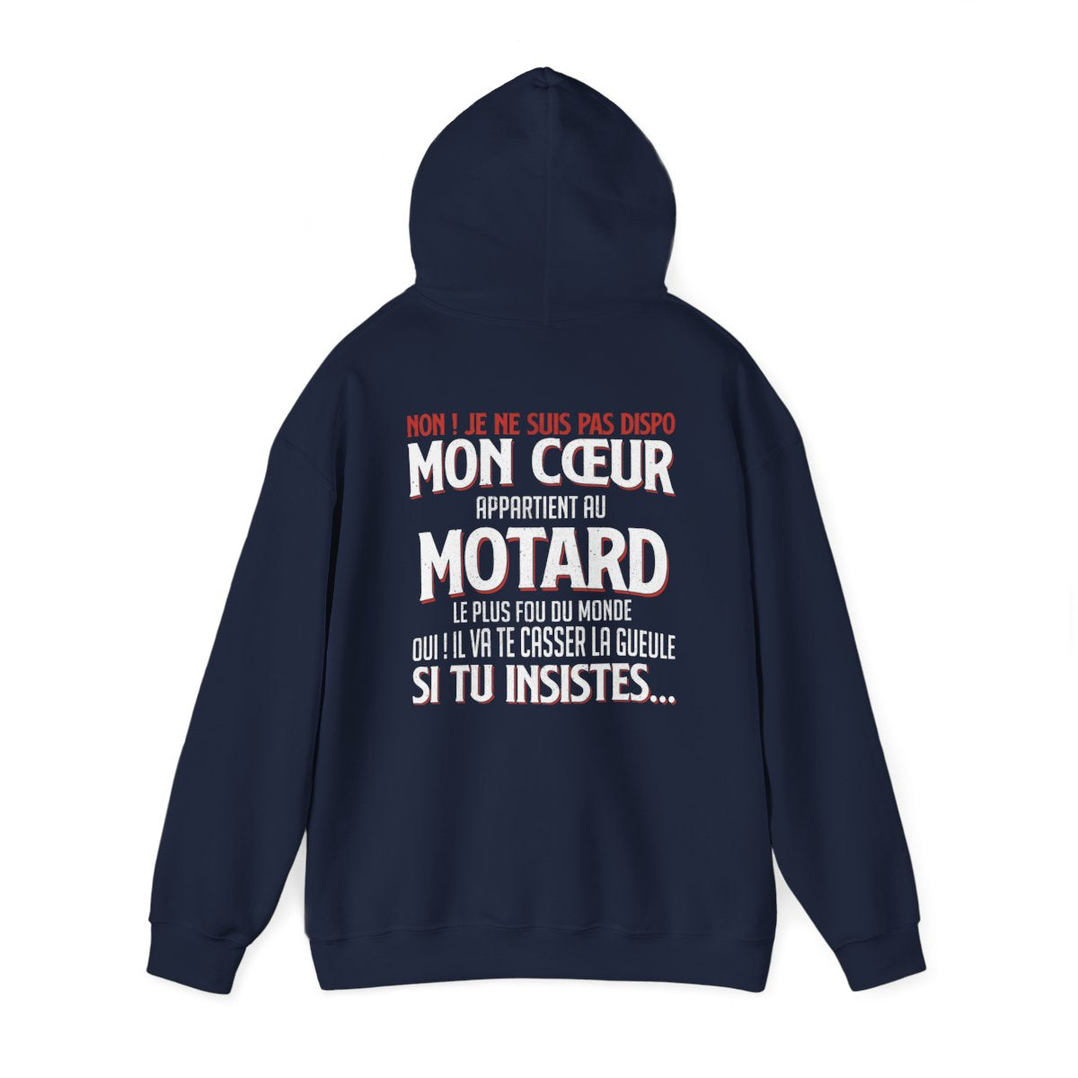 Mon coeur appartient au motard le plus fou du monde, il va te casser la gueule si tu insistes