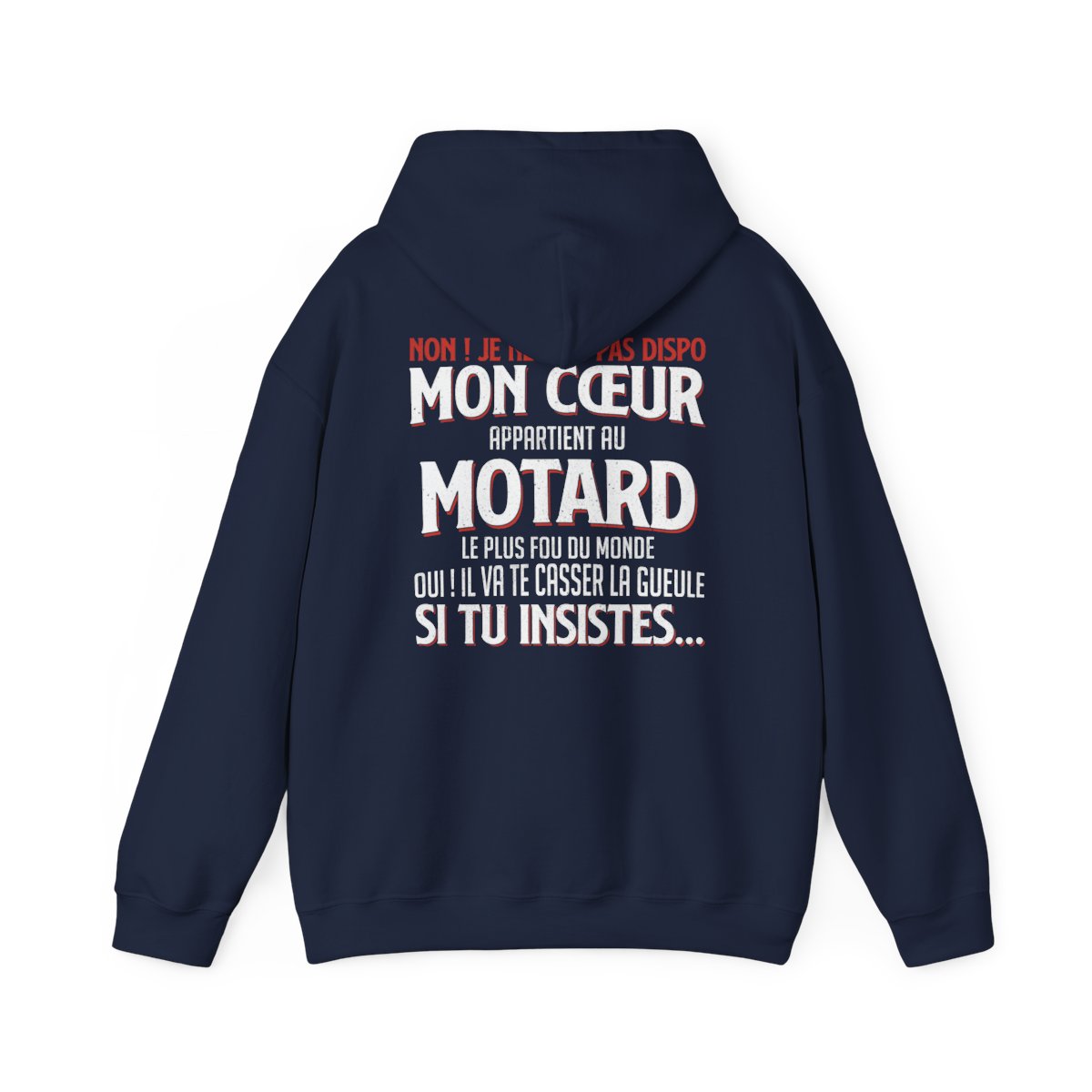 Mon coeur appartient au motard le plus fou du monde, il va te casser la gueule si tu insistes
