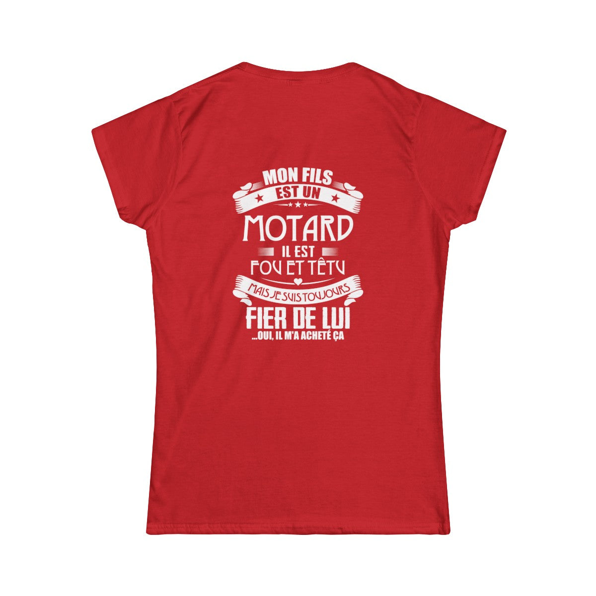 Mon fils est un motard, il est fou et têtu mais je suis toujours fier de lui