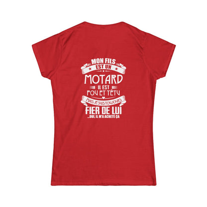 Mon fils est un motard, il est fou et têtu mais je suis toujours fier de lui