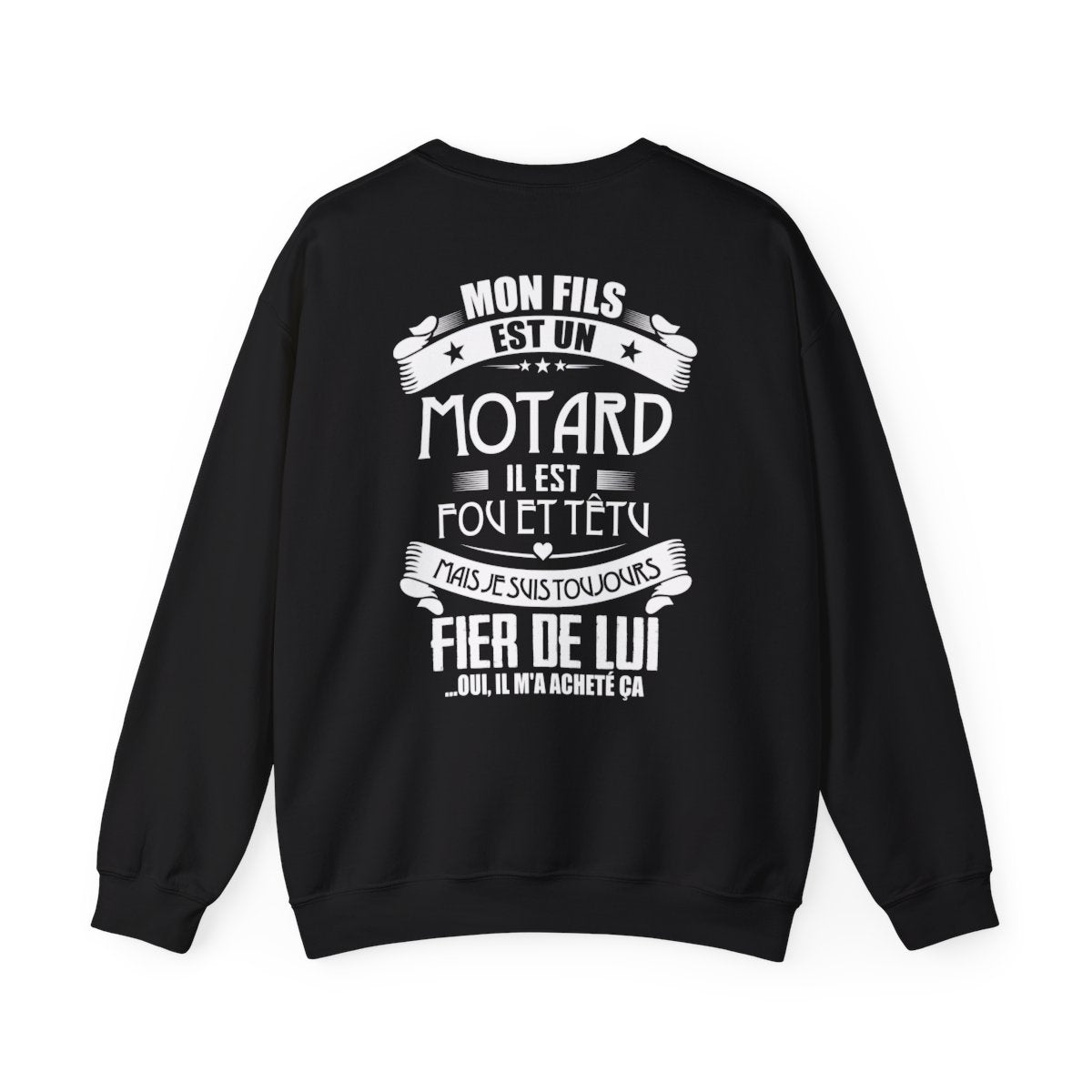 Mon fils est un motard, il est fou et têtu mais je suis toujours fier de lui