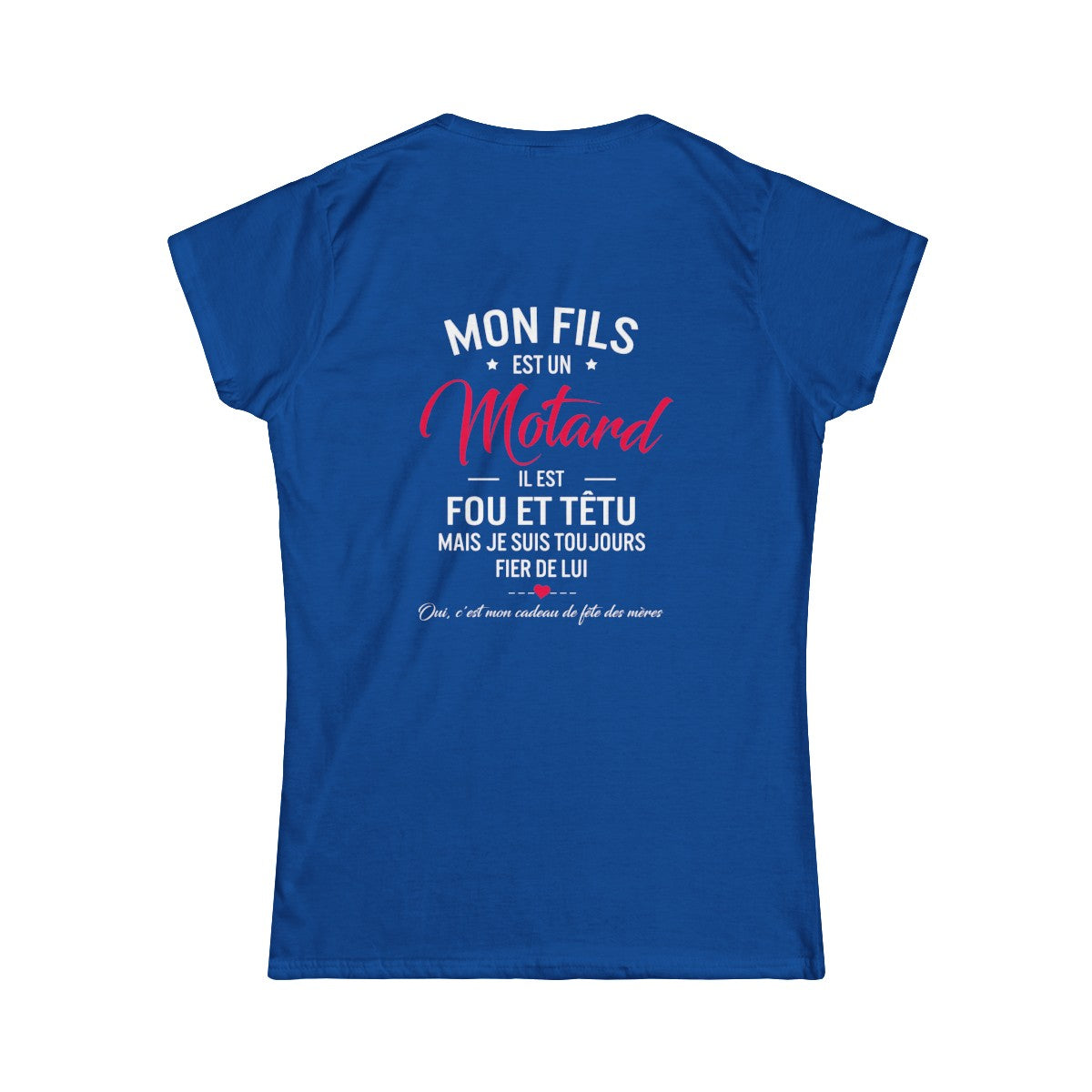 Mon fils est un motard, il est fou et têtu mais je suis toujours fier de lui