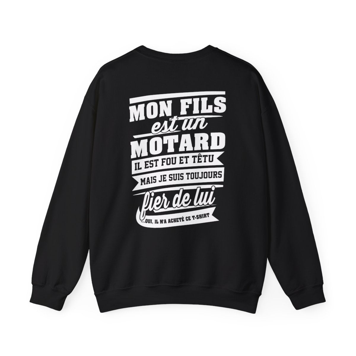 Mon fils est un motard, il est fou et têtu mais je suis toujours fier de lui