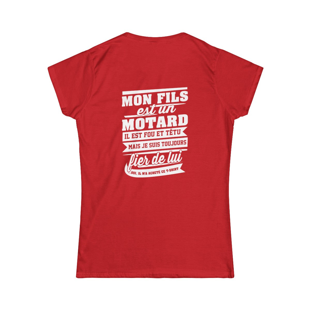 Mon fils est un motard, il est fou et têtu mais je suis toujours fier de lui