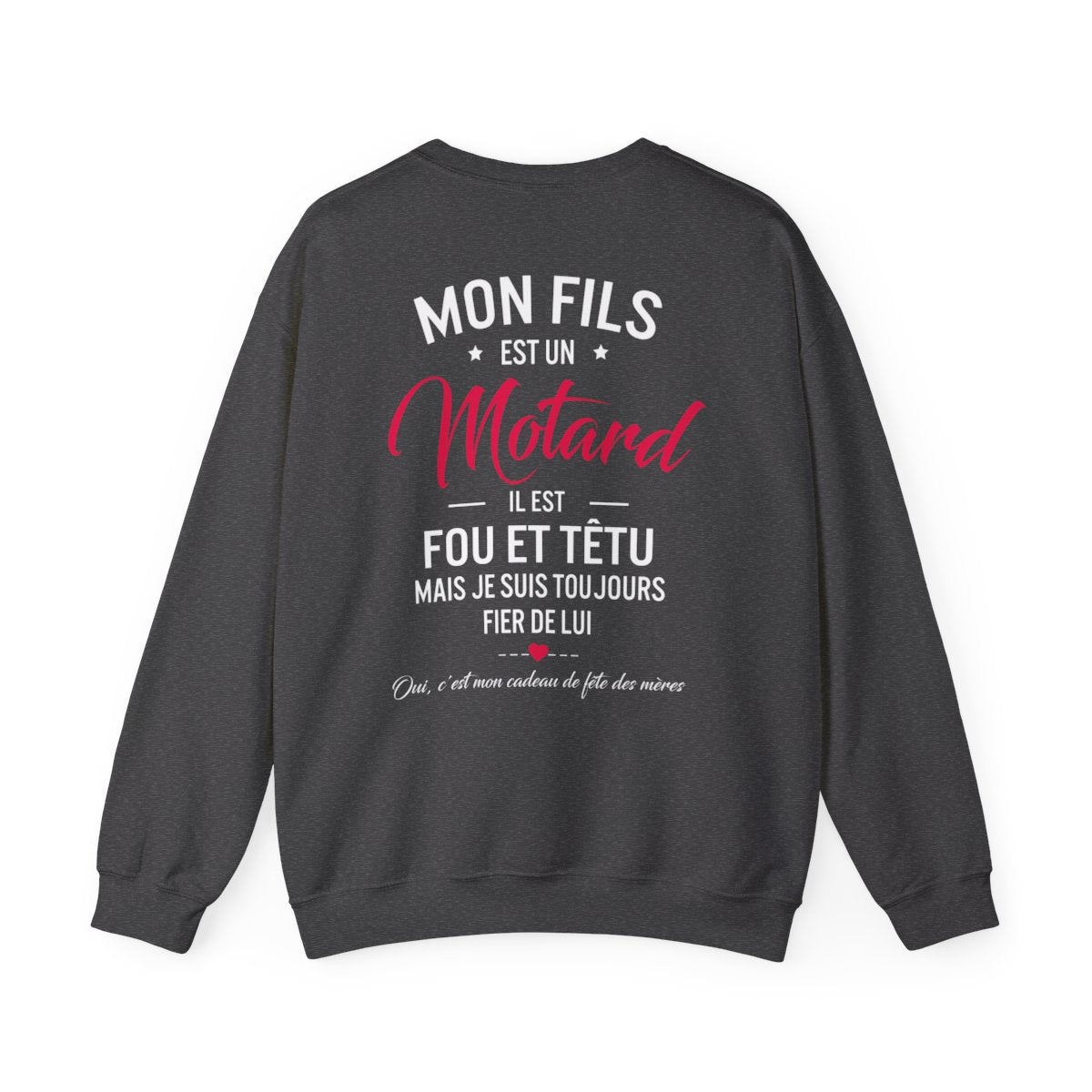 Mon fils est un motard, il est fou et têtu mais je suis toujours fier de lui