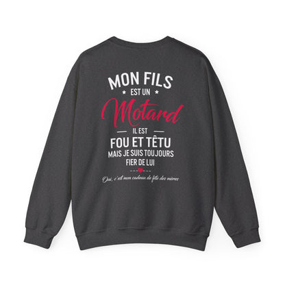 Mon fils est un motard, il est fou et têtu mais je suis toujours fier de lui