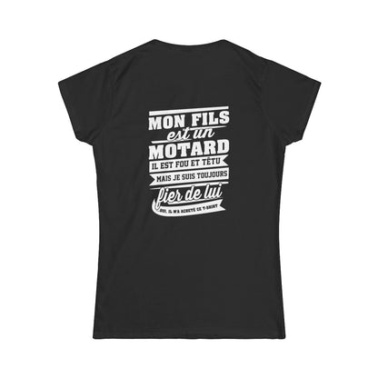 Mon fils est un motard, il est fou et têtu mais je suis toujours fier de lui