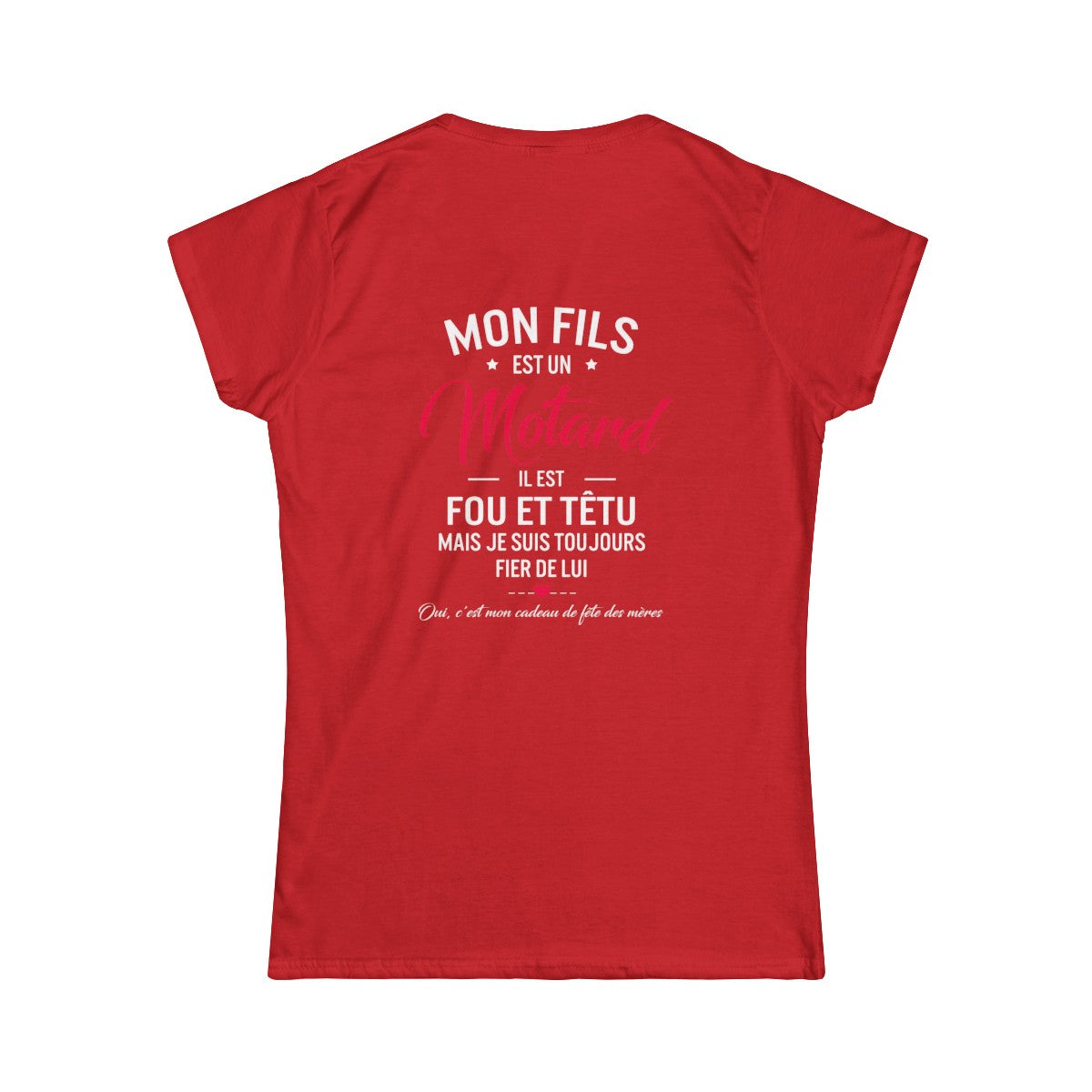 Mon fils est un motard, il est fou et têtu mais je suis toujours fier de lui