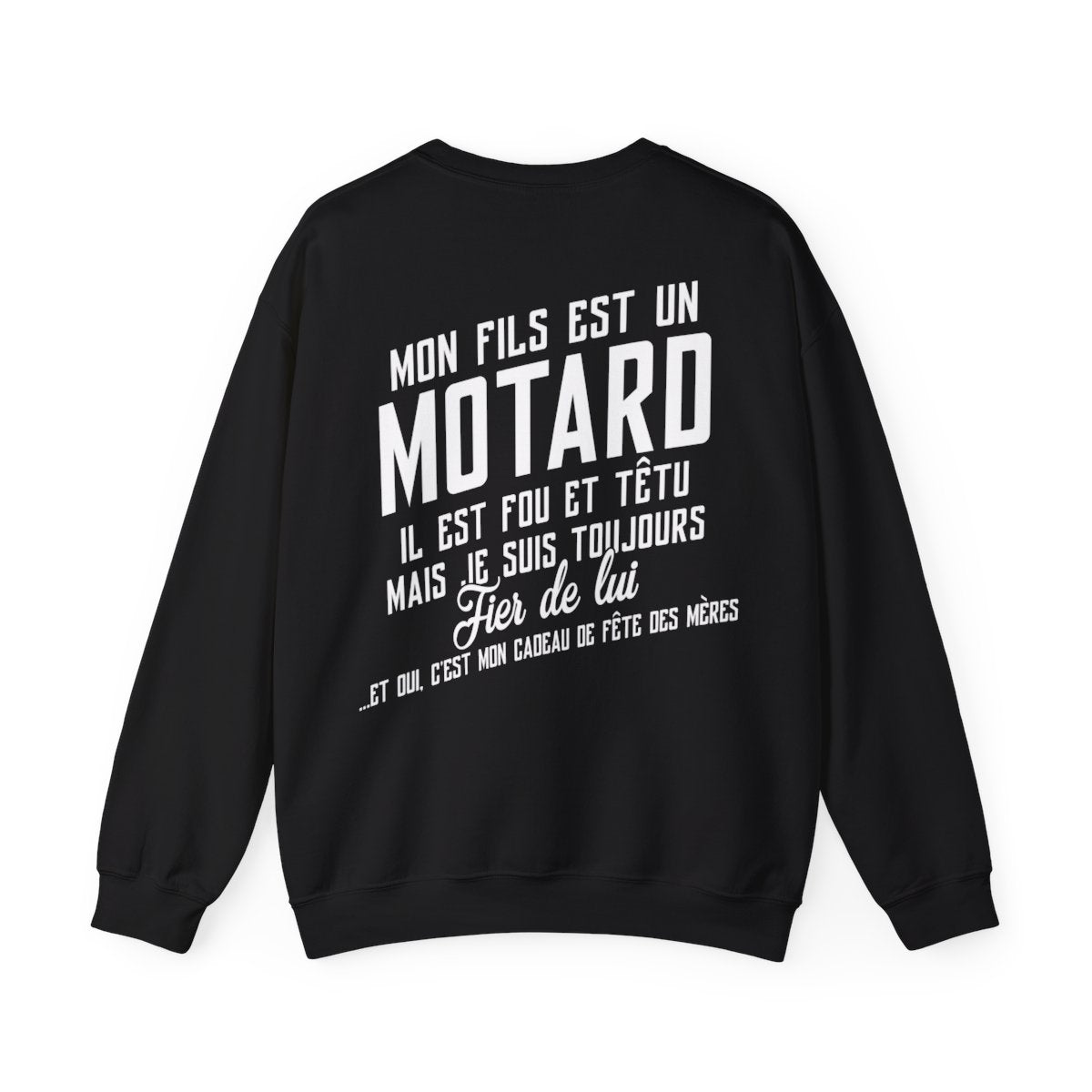 Mon fils est un motard, il est fou et têtu mais je suis toujours fier de lui