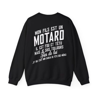 Mon fils est un motard, il est fou et têtu mais je suis toujours fier de lui