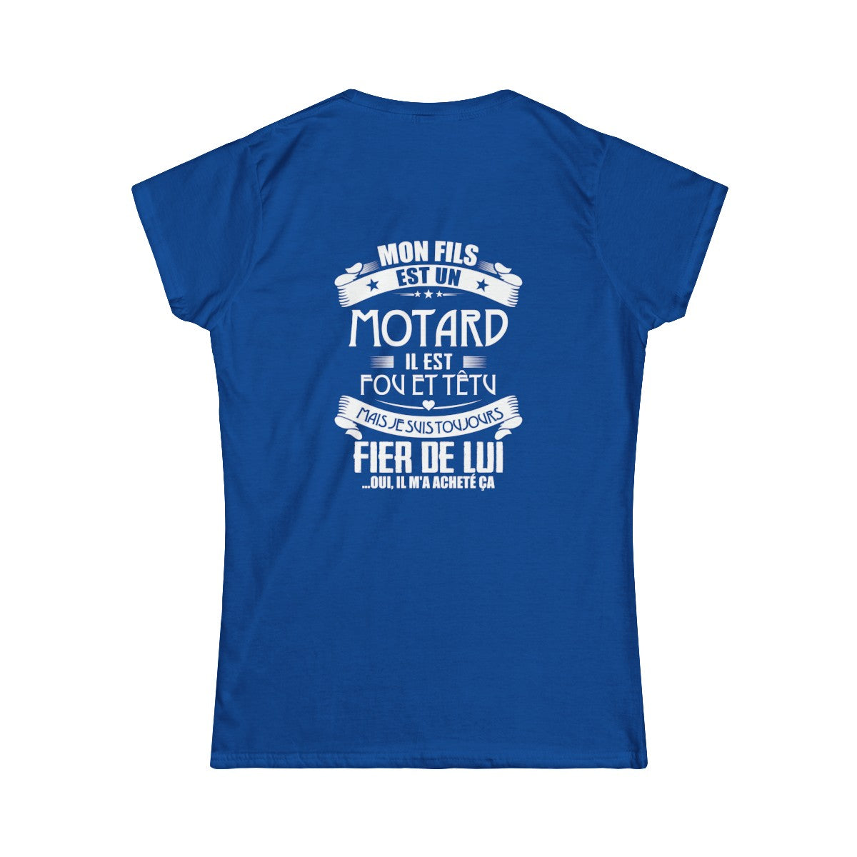 Mon fils est un motard, il est fou et têtu mais je suis toujours fier de lui