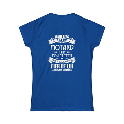 Mon fils est un motard, il est fou et têtu mais je suis toujours fier de lui