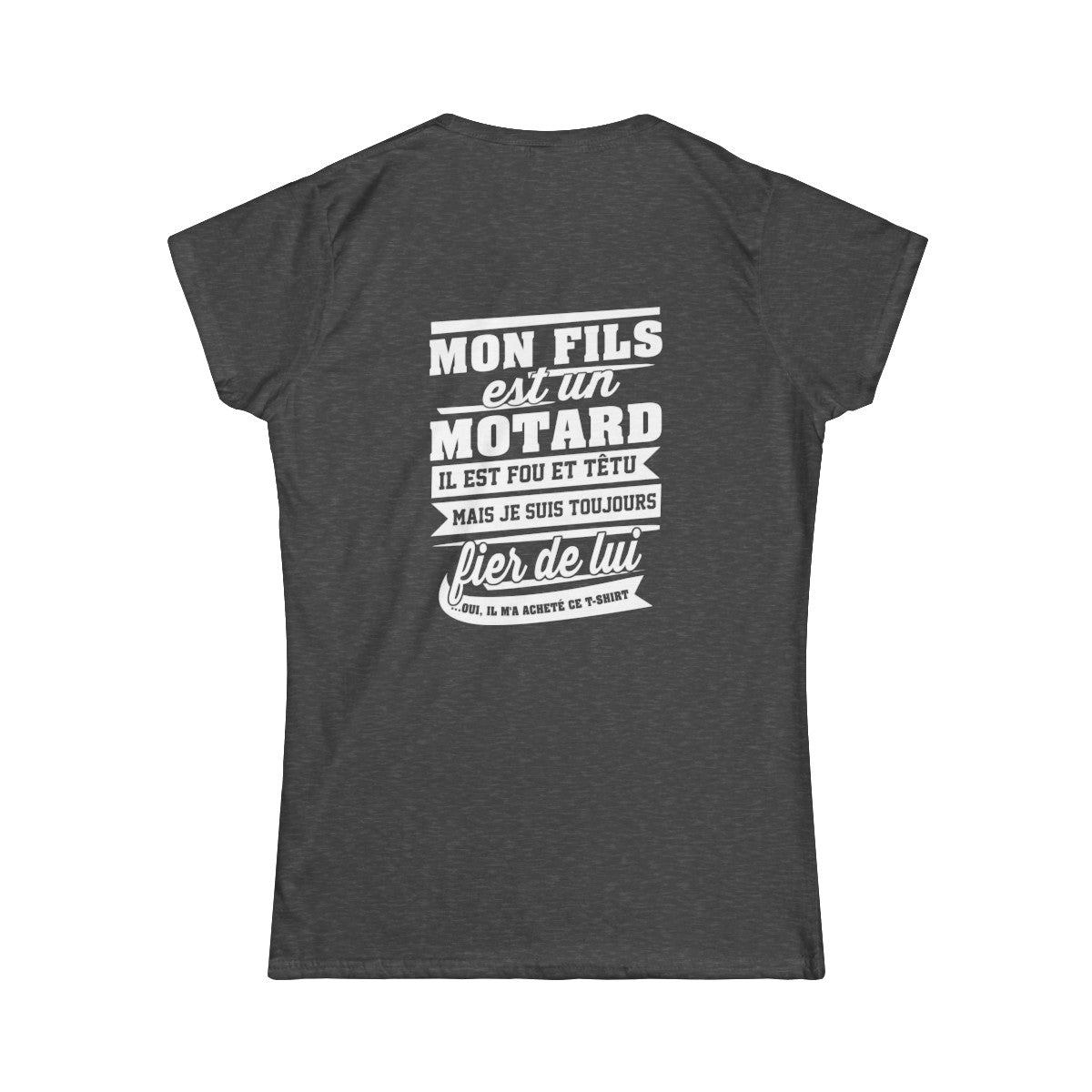 Mon fils est un motard, il est fou et têtu mais je suis toujours fier de lui