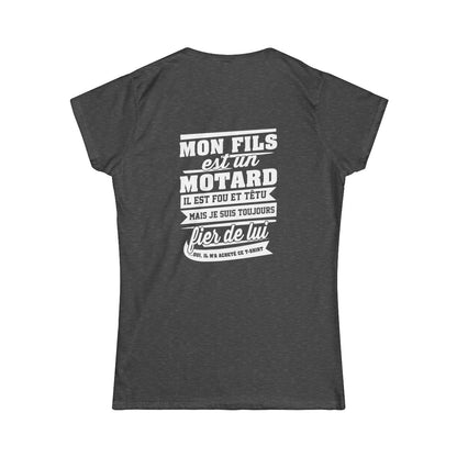 Mon fils est un motard, il est fou et têtu mais je suis toujours fier de lui