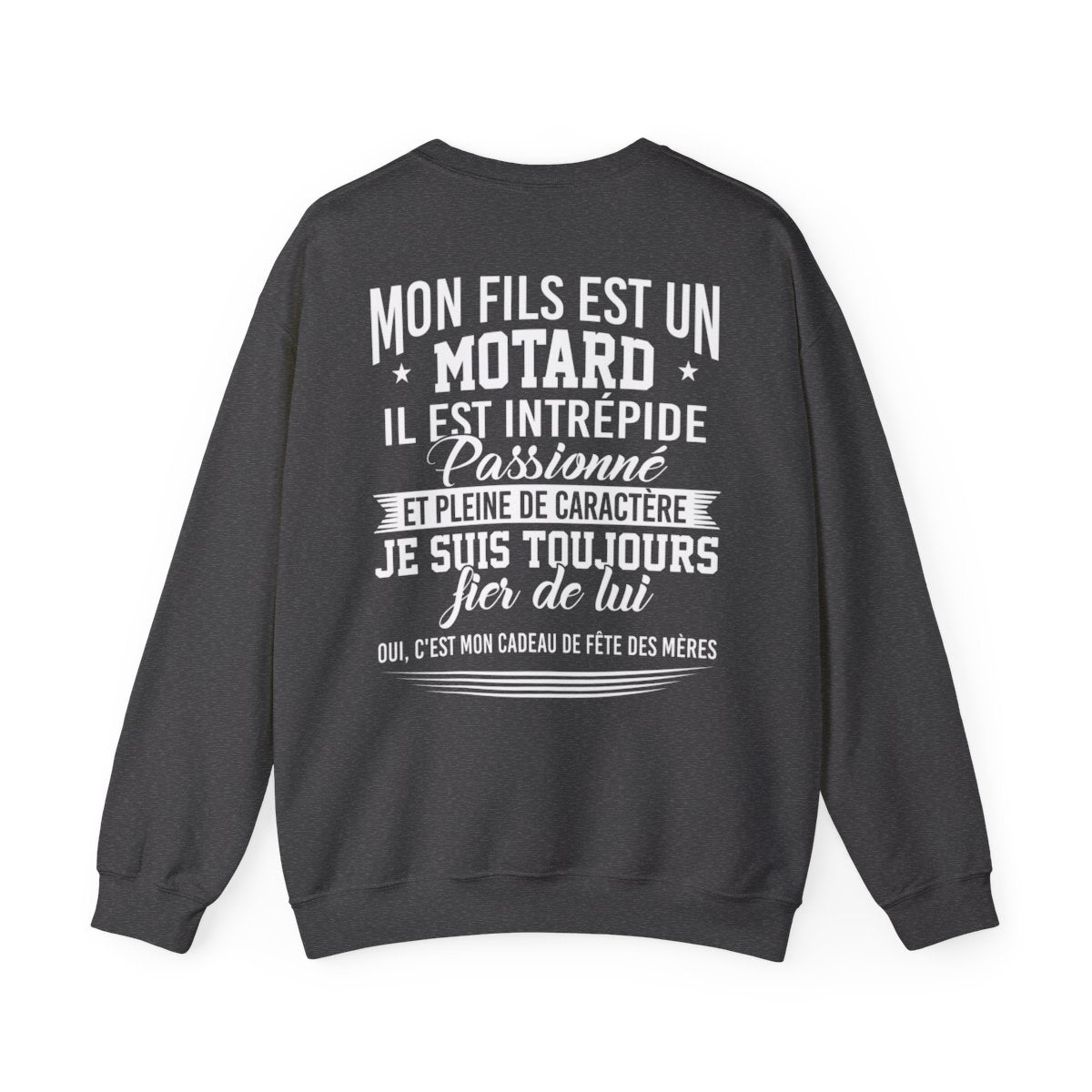 Mon fils est un motard, il est intrépide, passionné et pleine de caractère
