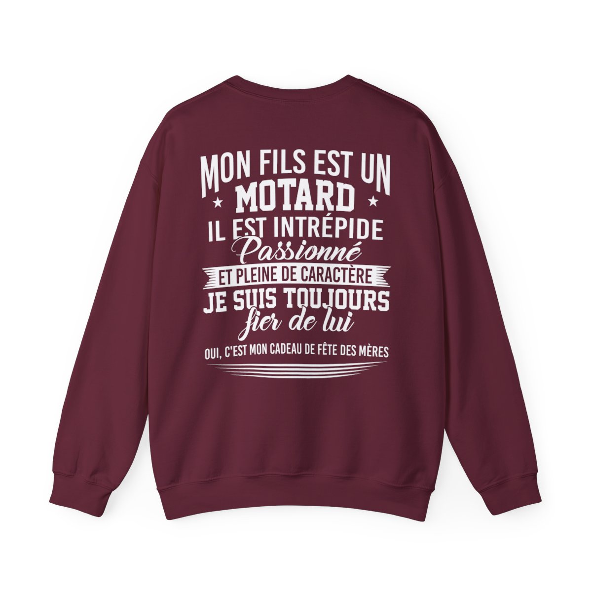 Mon fils est un motard, il est intrépide, passionné et pleine de caractère