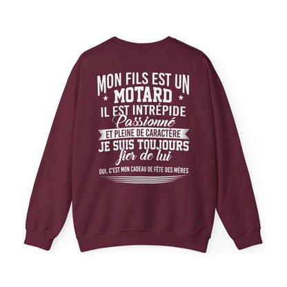 Mon fils est un motard, il est intrépide, passionné et pleine de caractère