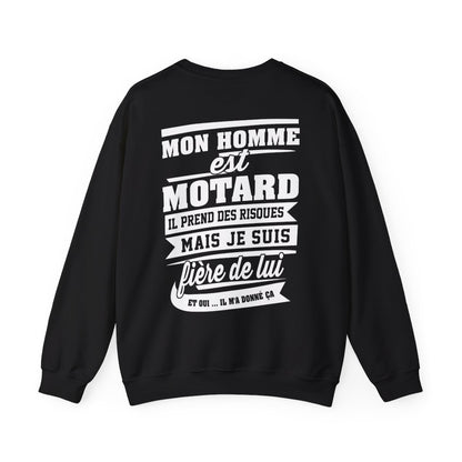 Mon homme est motard, il prend des risques mais je suis fière de lui