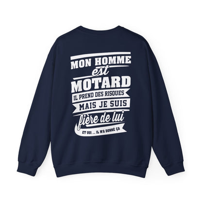 Mon homme est motard, il prend des risques mais je suis fière de lui