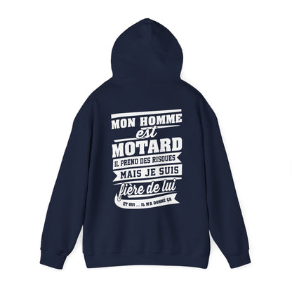 Mon homme est motard, il prend des risques mais je suis fière de lui