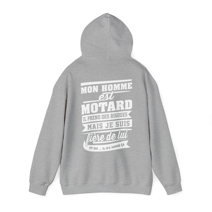 Mon homme est motard, il prend des risques mais je suis fière de lui