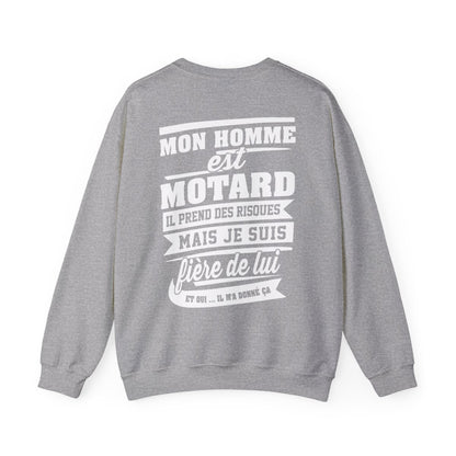 Mon homme est motard, il prend des risques mais je suis fière de lui