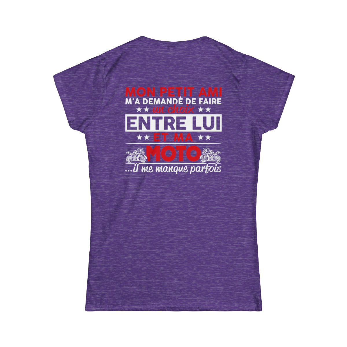 Mon petit ami m'a demandé de faire un choix entre lui et ma moto