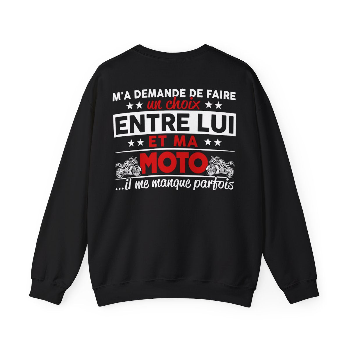 Mon petit ami m'a demandé de faire un choix entre lui et ma moto