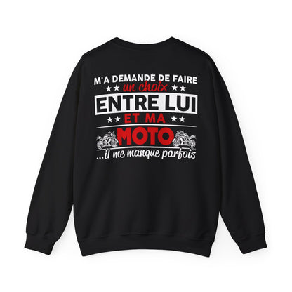 Mon petit ami m'a demandé de faire un choix entre lui et ma moto