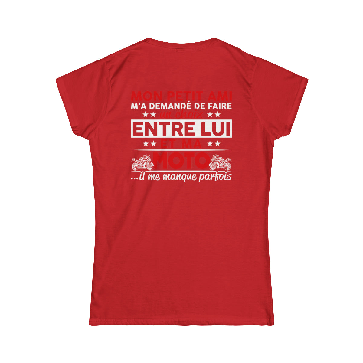 Mon petit ami m'a demandé de faire un choix entre lui et ma moto