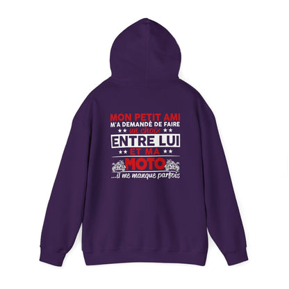 Mon petit ami m'a demandé de faire un choix entre lui et ma moto