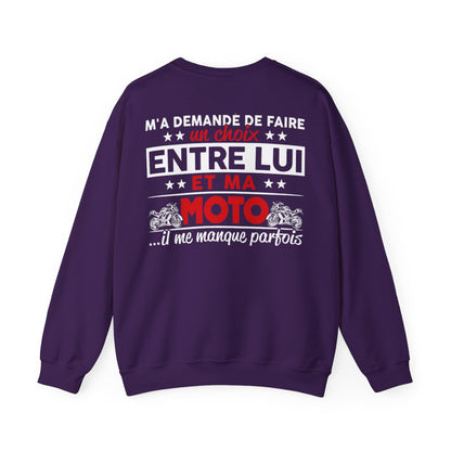Mon petit ami m'a demandé de faire un choix entre lui et ma moto