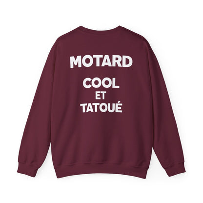 Motard cool et tatoué