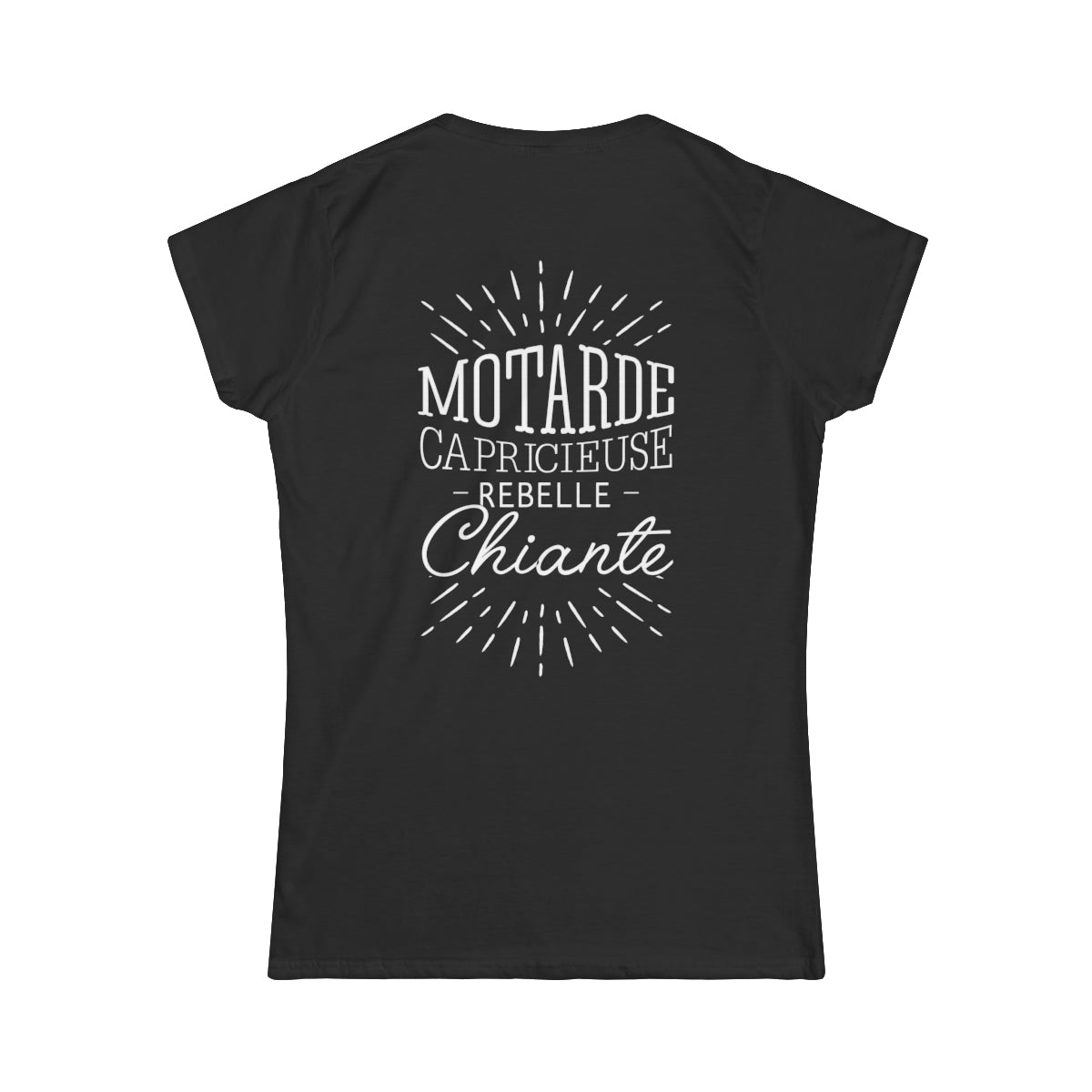 Motarde, capricieuse, rebelle, chiante