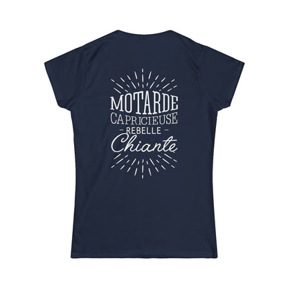 Motarde, capricieuse, rebelle, chiante