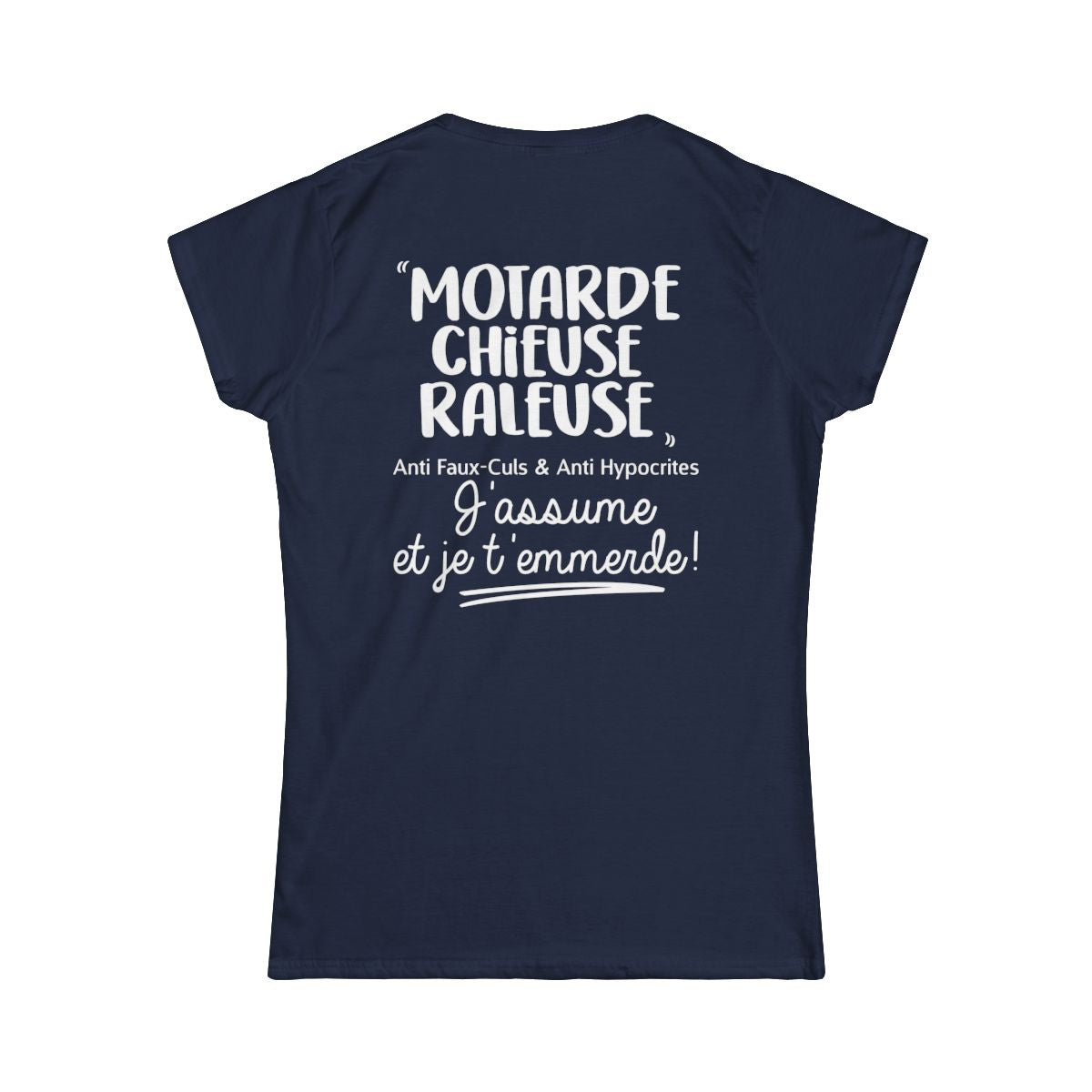 Motarde, chieuse, râleuse, anti faux-culs & anti hypocrites et j'assume