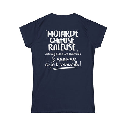 Motarde, chieuse, râleuse, anti faux-culs & anti hypocrites et j'assume