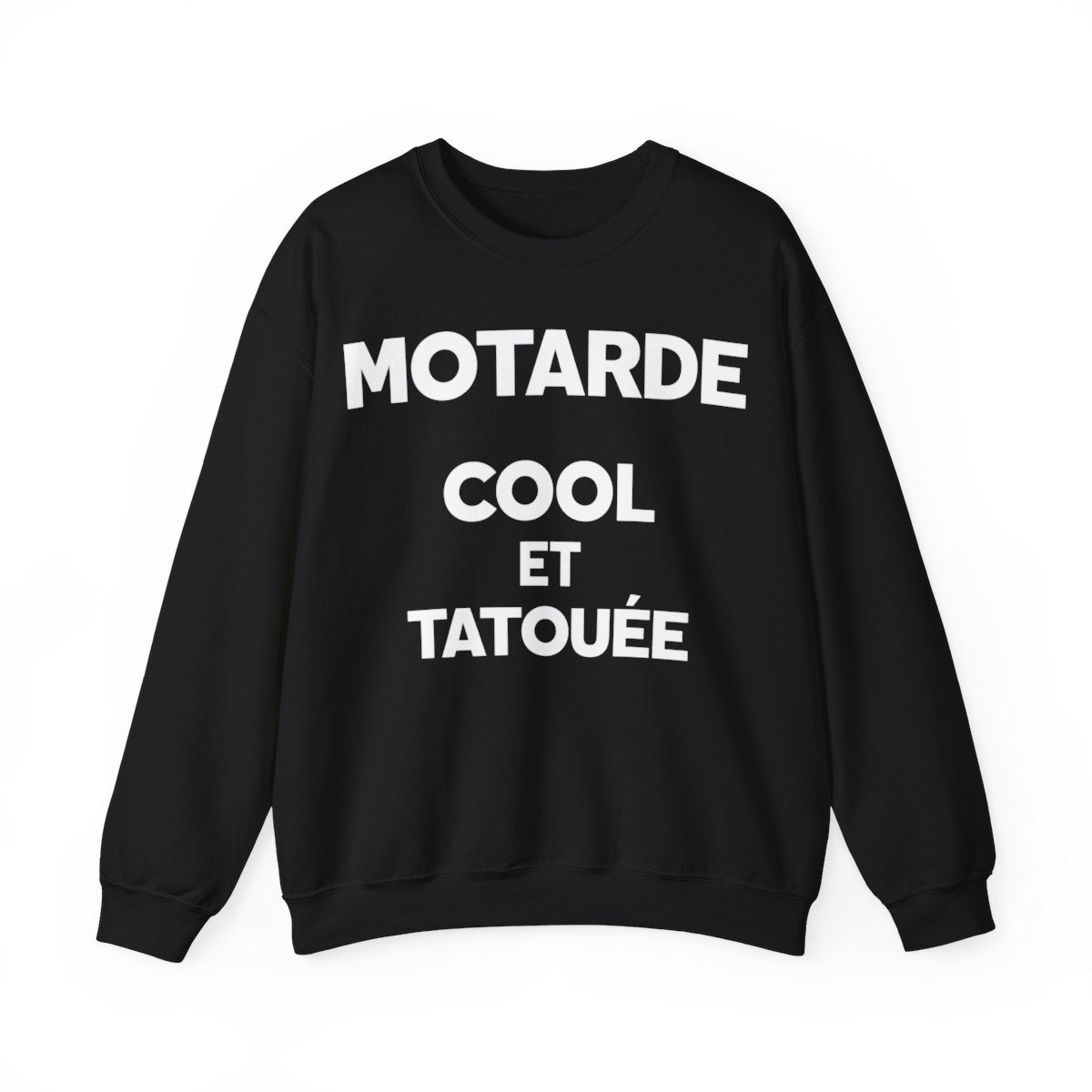 Motarde cool et tatouée