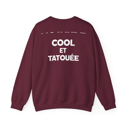 Motarde cool et tatouée