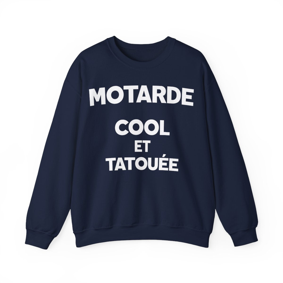 Motarde cool et tatouée