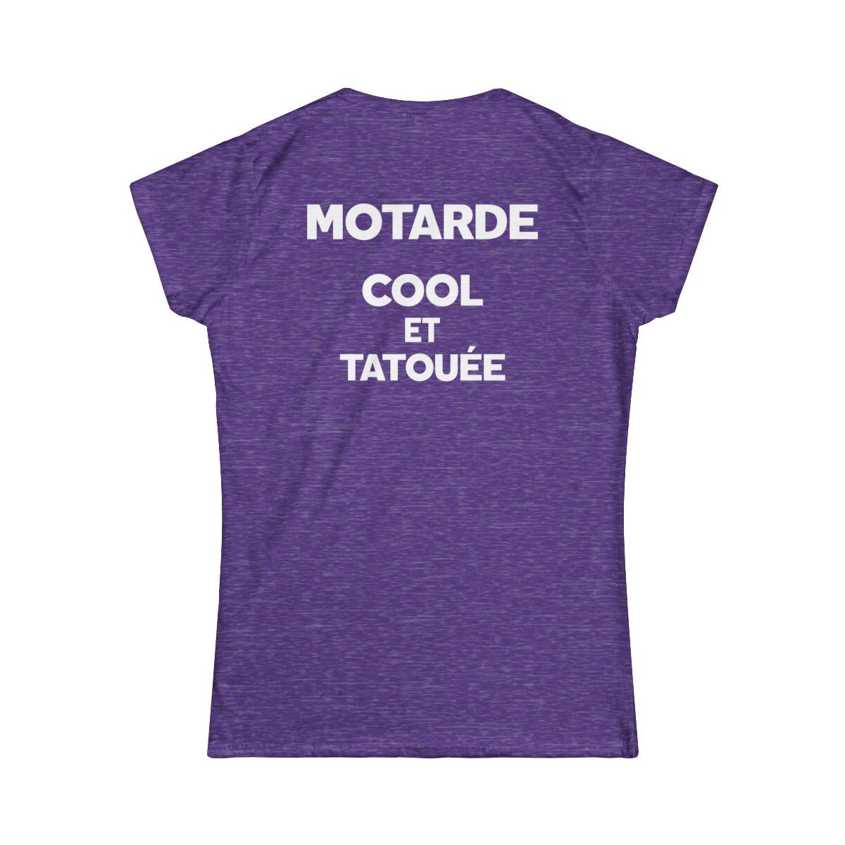 Motarde cool et tatouée