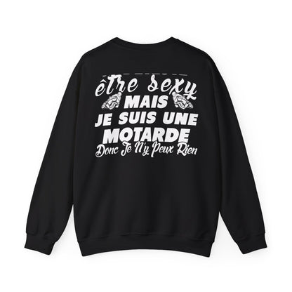 Motarde je cours pas après les mecs moi je les dépasse