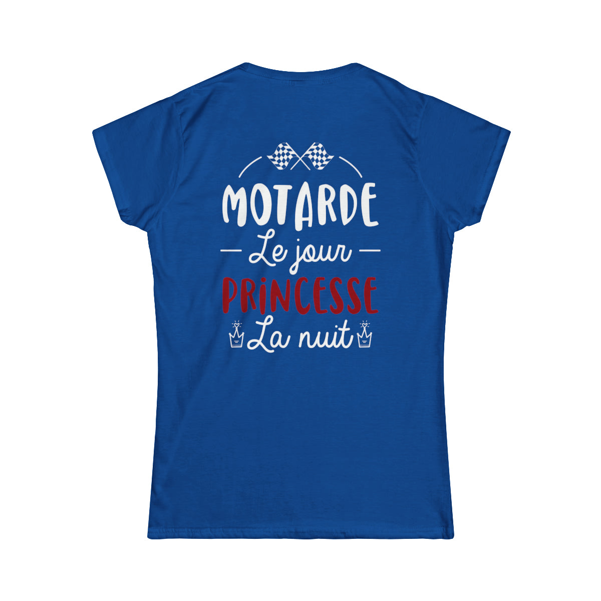 Motarde le jour, princesse la nuit